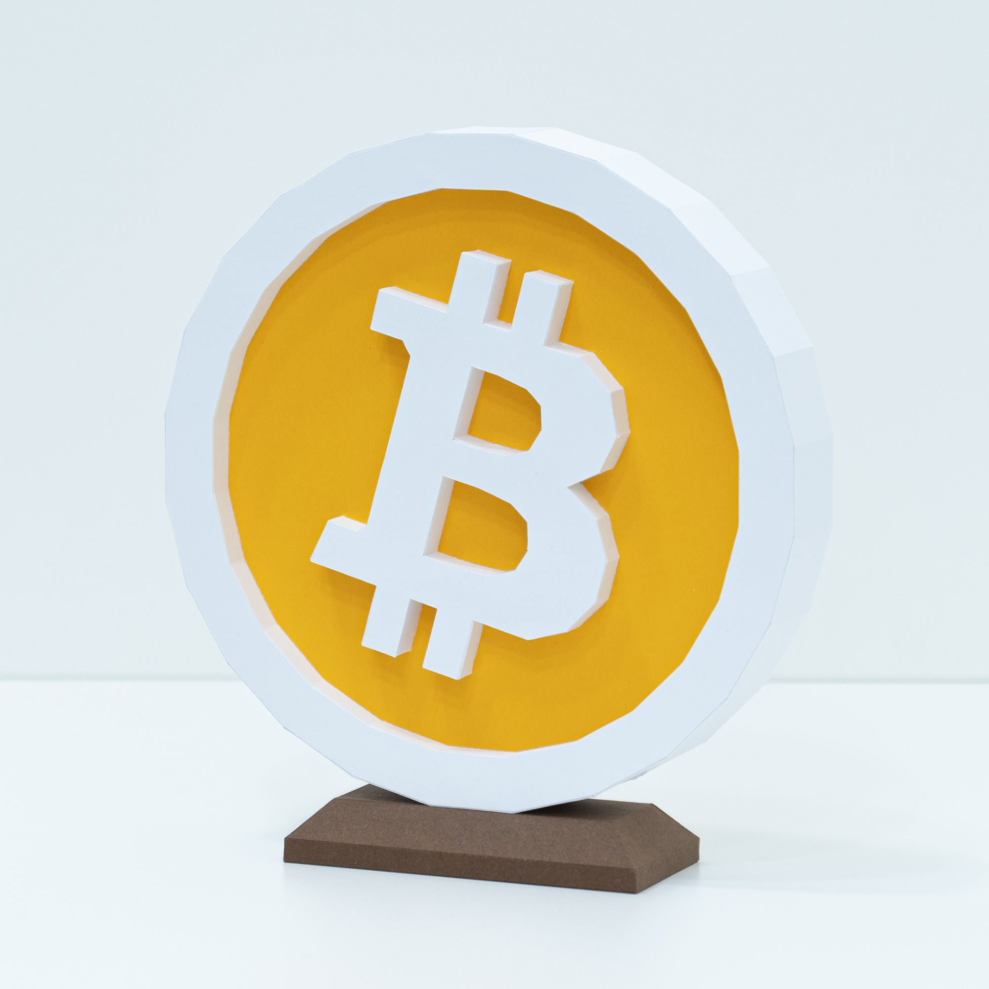 Bitcoin papercraft